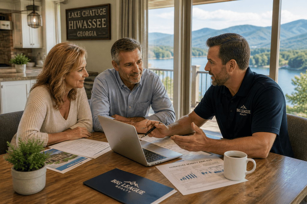 Hayesville NC house selling strategy with Big League Realty