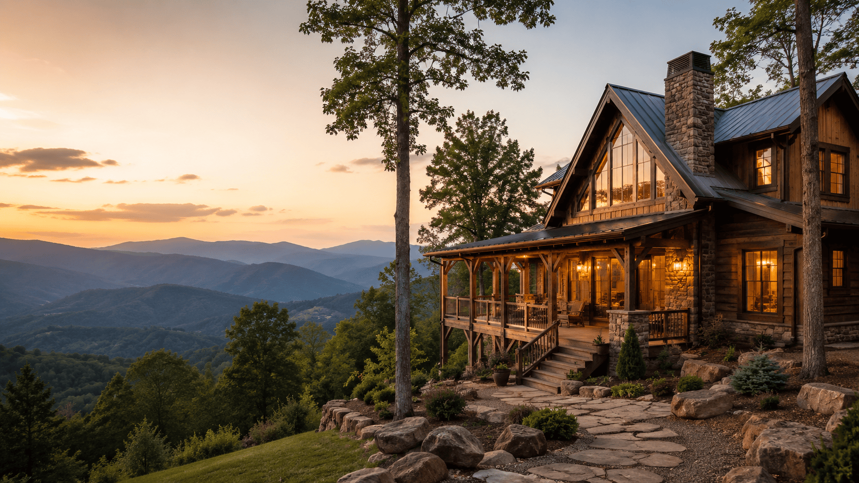 Vacation rental investment home in the North Georgia mountains