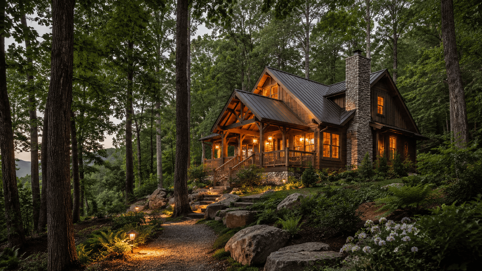  Mountain cabin homes for sale in North Georgia and Western North Carolina