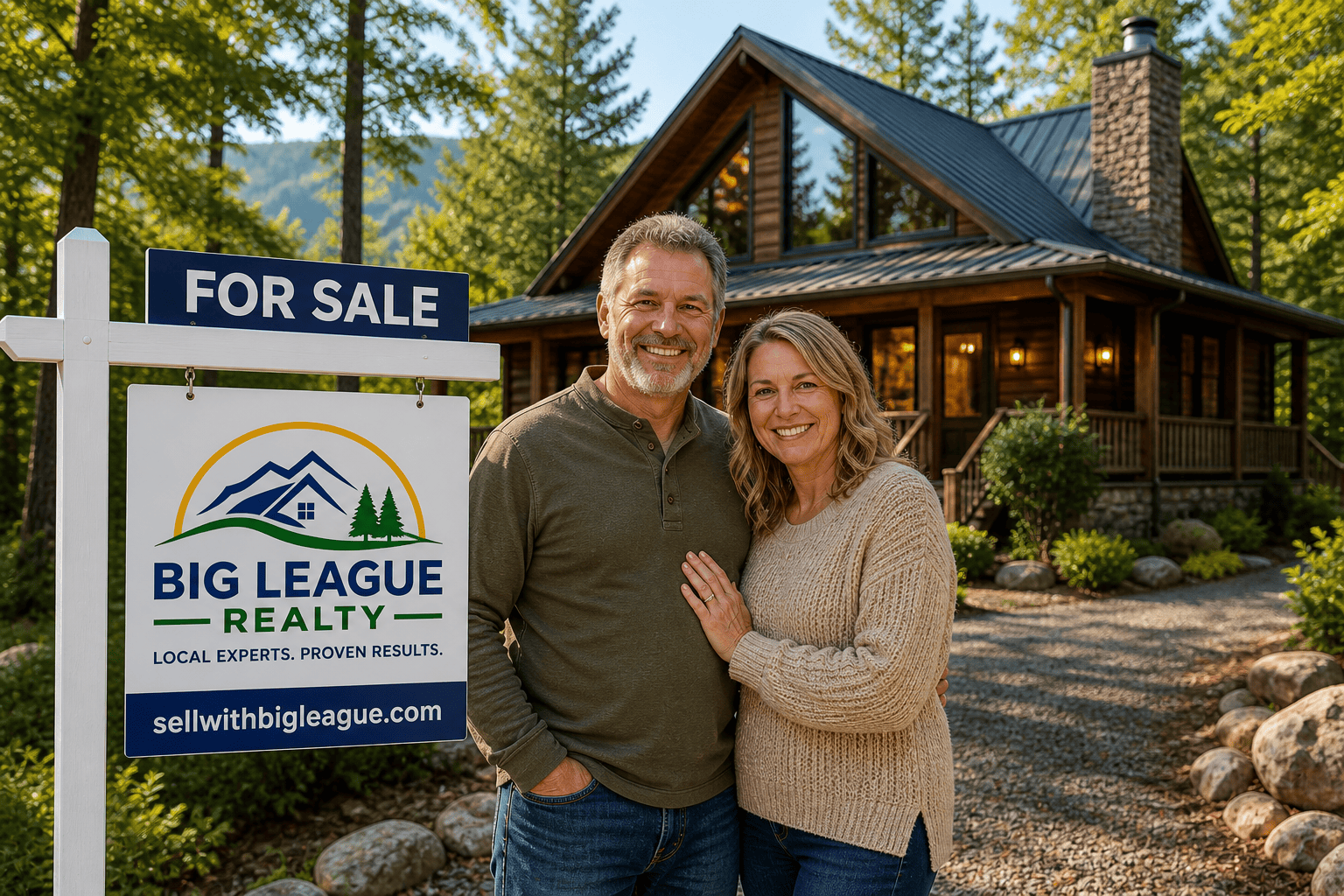 The Craig Team at Big League Realty best listing agent in Murphy NC helping homeowners sell mountain homes in Cherokee County