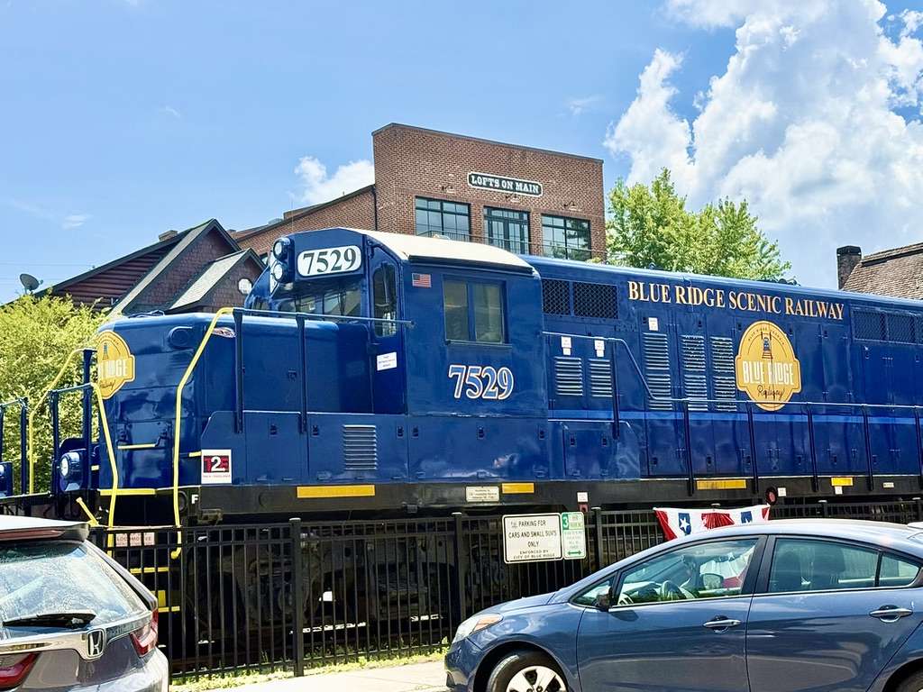 Blue Ridge Scenic Railway near Blue Ridge GA Real Estate