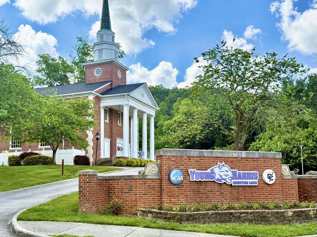 Young Harris College in Young Harris Georgia