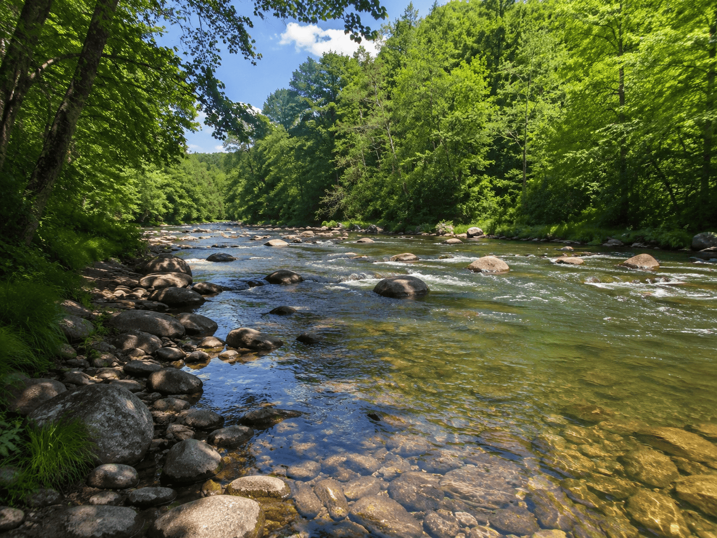 River and creek homes for sale in North Georgia and Western North Carolina