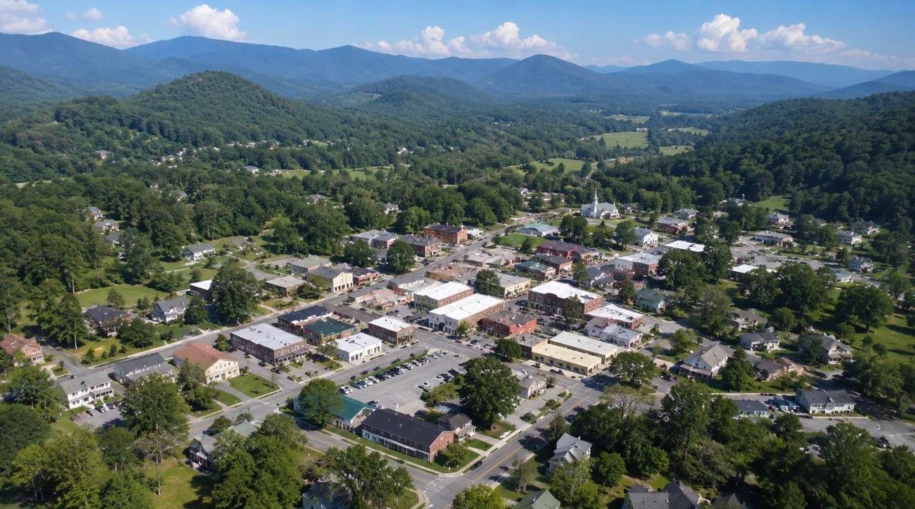 Andrews NC real estate and mountain valley setting